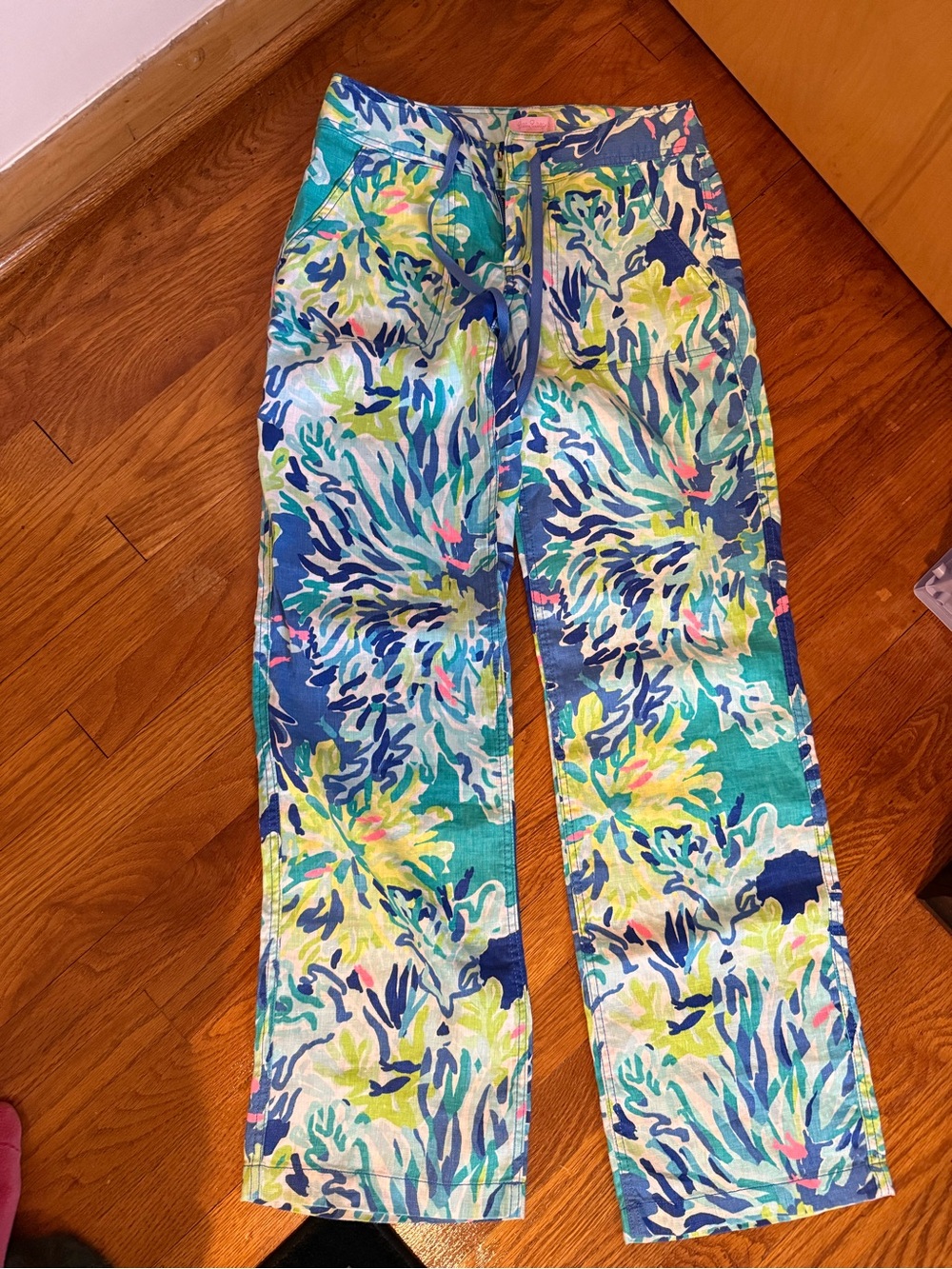 Lilly Pulitzer size 00 linen pants